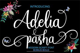Adelia Pasha: A Playful Script for Modern Editorial Design