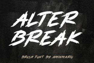 Alterbreak: The Perfect Handwritten Font for Crafters