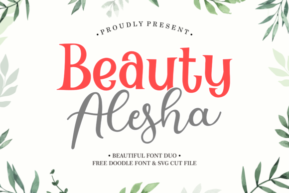 Beauty Alesha: A Handwritten Font for Elegant Web Design