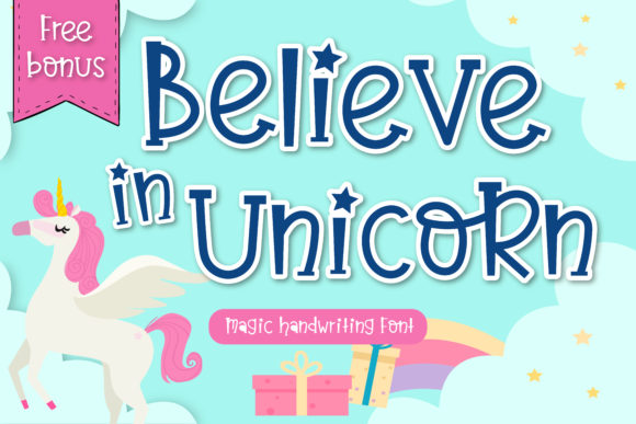 Believe in Unicorn: A Font for Sweet and Memorable Branding