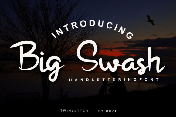 Big Swash: A Script Font for Elegant and Engaging Visuals