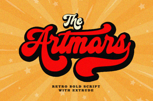 Bring Nostalgia to Life with The Artmars Font
