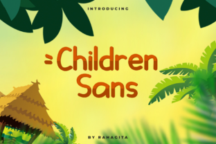 Children Sans: A Handwritten Font for Editorial Charm