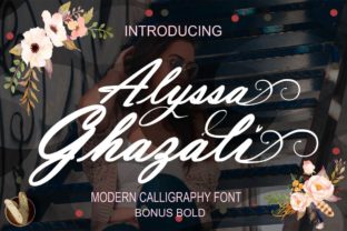 Discover Alyssa Ghazali: The Perfect Script Font for Crafters