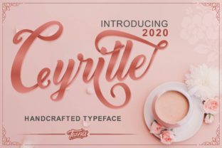 Discover Cyrille: A Charming Script Font for Your Next Campaign