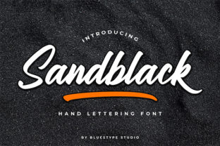 Discover Sandblack: A Versatile Font for Elegant Web Design