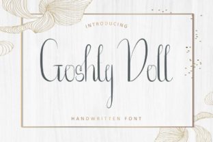 Discover the Charm of Goshty Doll: A Perfect Font for Web Design