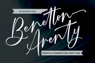 Discover the Elegance of Benetton Arenty Font