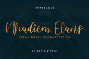Discovering Nhadiem Elans: A Font for Elegant Editorial Design