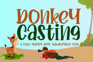 Donkey Casting: A Magical Script Font for Memorable Branding