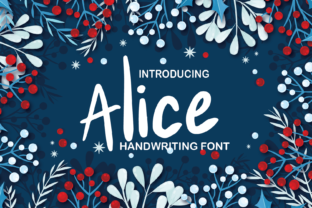Enhance Your Campaign with Alice: A Charming Handwritten Font