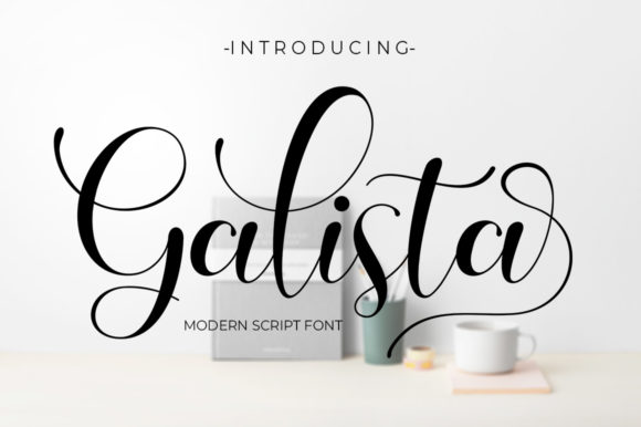 Galista: A Versatile Script Font for Creative Branding