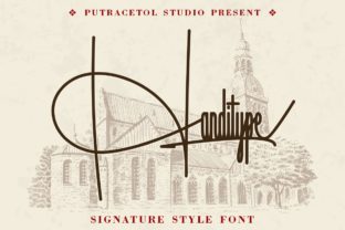 Handitype: A Signature Font for Elegant Branding