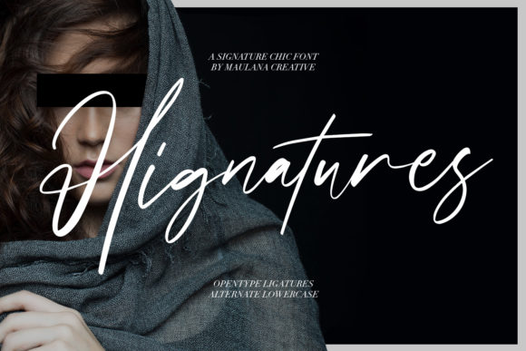Hignatures: A Versatile Script Font for Editorial Design