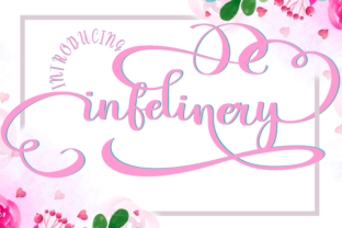 Infelinery: A Handwritten Font for Elegant Editorial Design