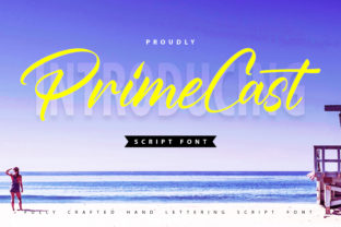 PrimeCast: A Charming Script Font for Elegant Branding