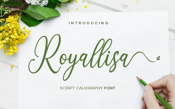 Royallisa: A Handwritten Font for Elegant Web Design