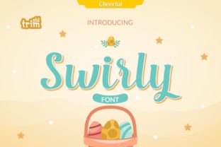 Swirly: A Playful Handwritten Font for Editorial Charm