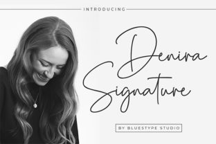 Transform Your Brand with the Elegant Denira Signature Font