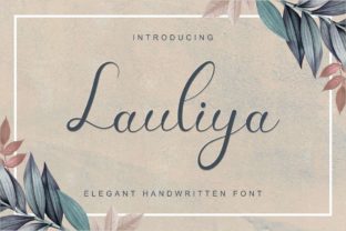 Transform Your Handmade Creations with Lauliya Font