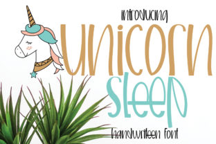 Unicorn Sleep: A Charming Script Font for Editorial Design